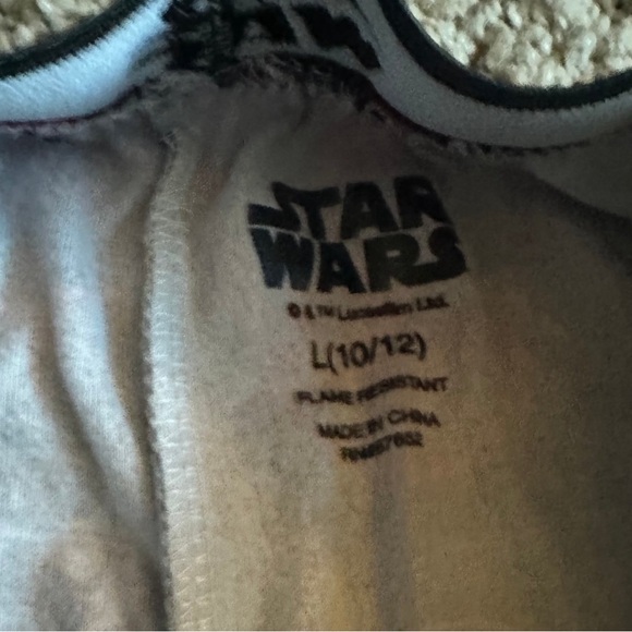 Star Wars boys pajama PJ pants Large 10/12 Vader stormtroopers - Picture 3 of 3